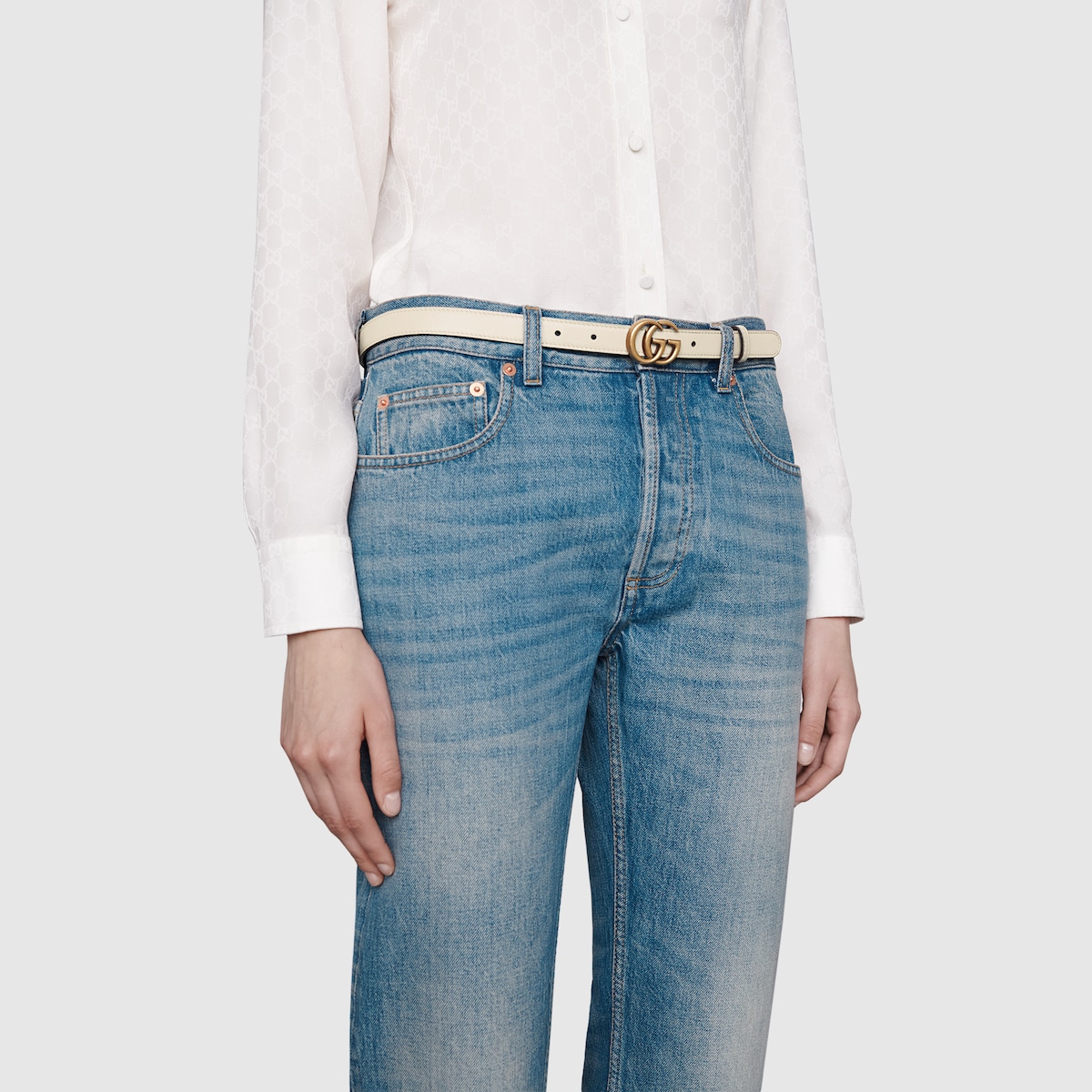 GG Marmont thin belt - Image 3